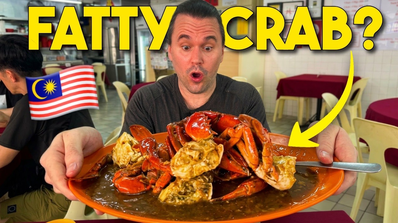 We tried the famous sweet and sour chilli crab at Fatty Crab in Petaling Jaya.