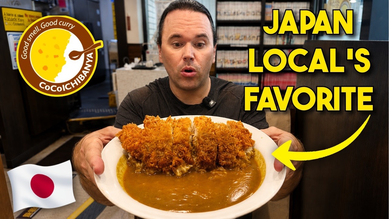 We tried the pork tonkatsu curry and the chicken cutlet curry at CoCo Ichibanya in Tokyo.