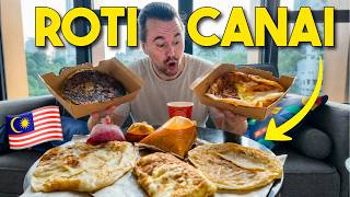 Americans Try Malaysian Breakfast: Roti Canai, Murtabak & Teh Tarik