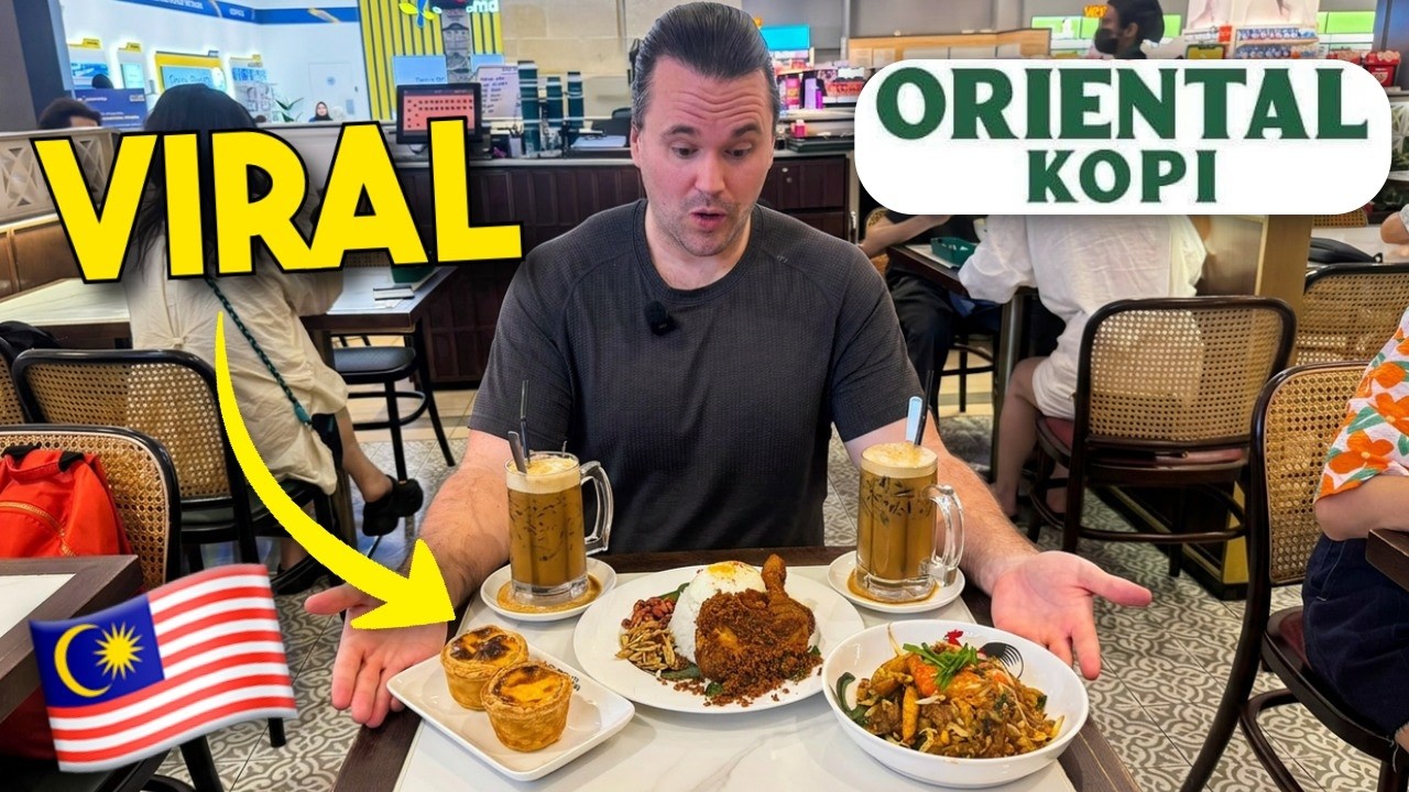 We went back to Oriental Kopi at Pavilion KL for the nasi lemak, char kuey teow, and more egg tarts.