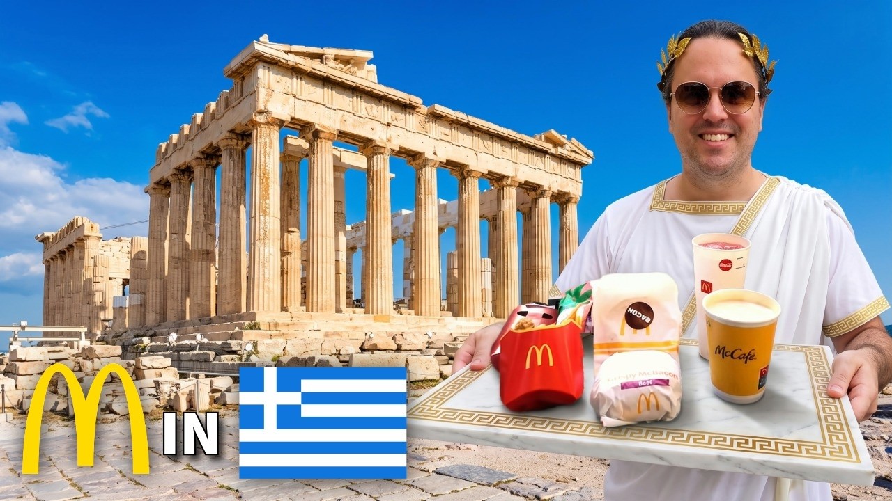 Why You Need to Try McDonald's in Athens, Greece video thumbnail